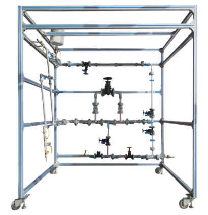 ASSEMBLY STATION PIPES AND VALVES AND FITTING TRAINER
